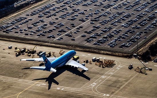 Parken Flugplatz